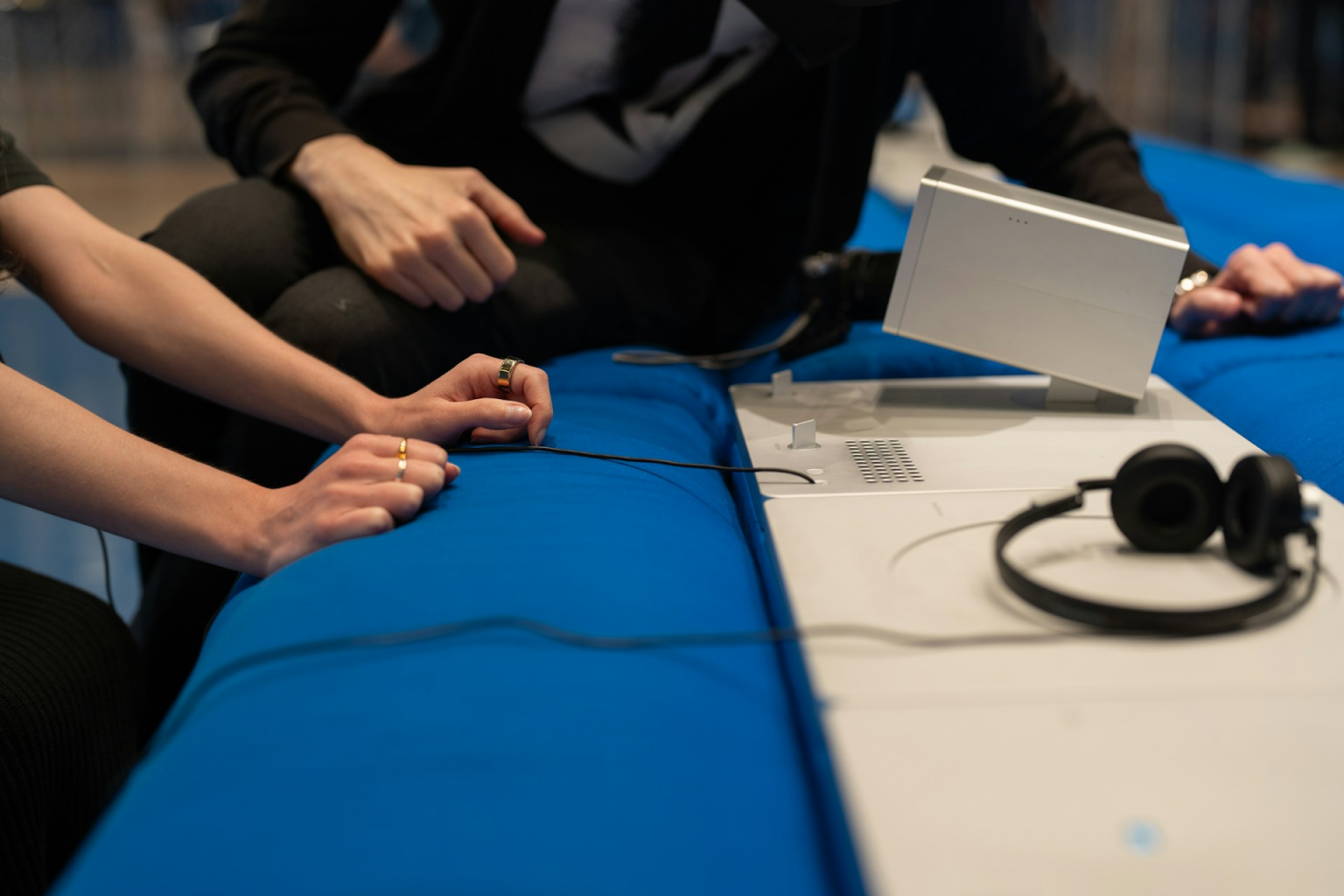 Use an interactive demo that attracts media attention